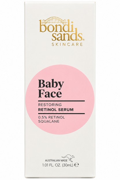 Bondi Sands Baby Face Retinol Serum 0.5% Squalane 30mL x 6