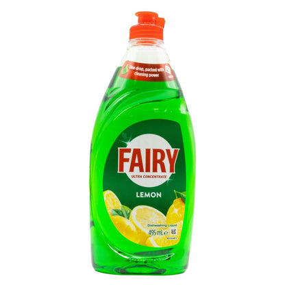 Fairy Ultra Concentrate Dishwashing Liquid Original 495ml (12 Pack)
