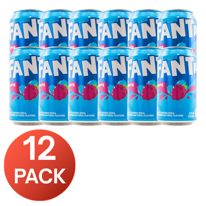 USA Cans 355mL Fanta Berry (12 Pack)