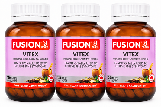 Fusion Health Vitex 120 Tablets x 3