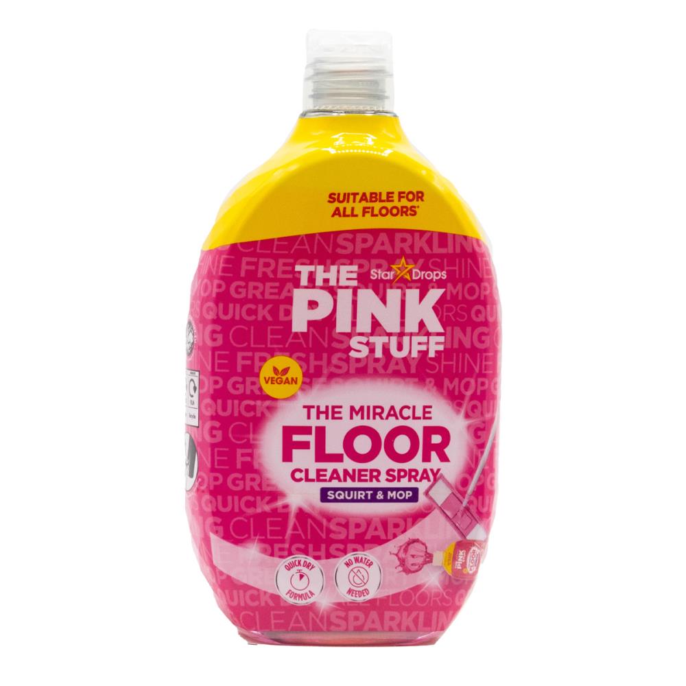 The pink stuff 750ml floor cleaner spray the miracle squirt and mop
