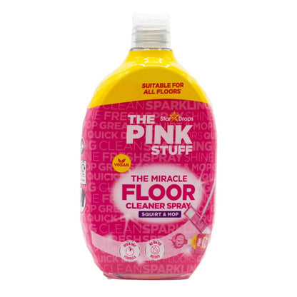 The pink stuff 750ml floor cleaner spray the miracle squirt and mop