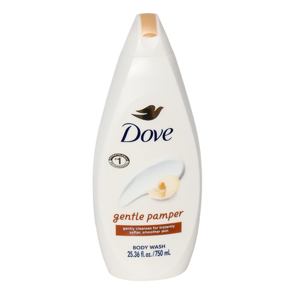 Dove Body Wash Gentle Pamper 750mL (6 Pack)