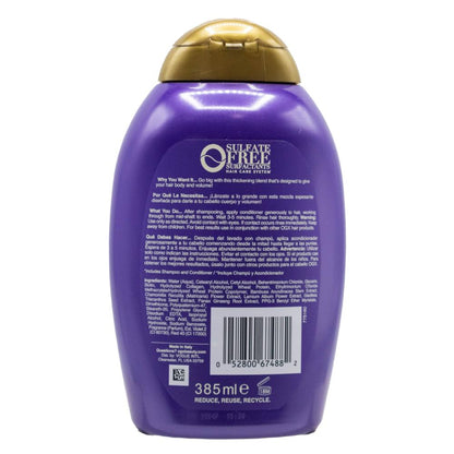 OGX Biotin & Collagen Conditioner 385mL Extra Strength & Volume ( 4 pack)