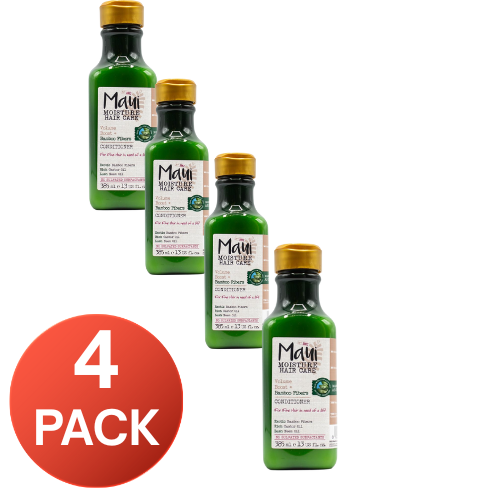 Maui Moisture Daily Hydration Shampoo 385mL Hibiscus Water for All Hair Types (4 pack)
