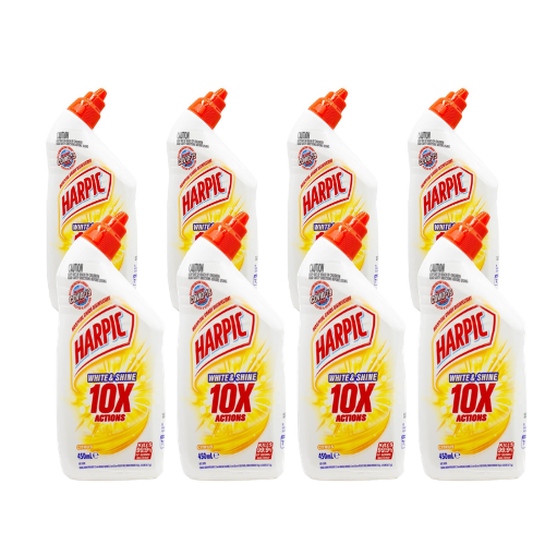 Harpic Toilet Cleaner Citrus 450mL (8 Pack)