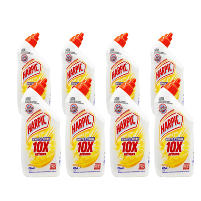 Harpic Toilet Cleaner Citrus 450mL (8 Pack)