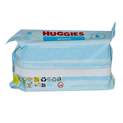 Huggies Baby Wipes Pure PK60 (12 Pack, 720 Wipes)