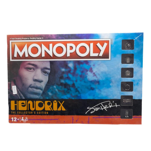 Monopoly hasbro jimi hendrix the collectors edition 12+