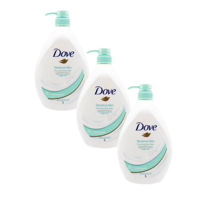 Dove Body Wash Sensitive Skin 1000mL (3 Pack)