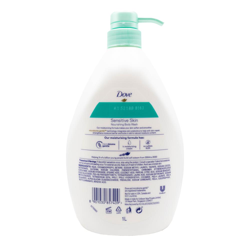 Dove Body Wash Sensitive Skin 1000mL (3 Pack)