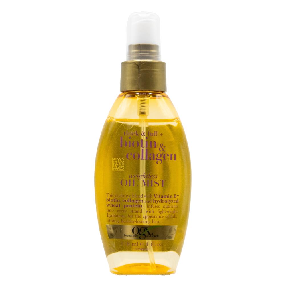 OGX Oil Mist Weightless 118mL – Thick & Full Biotin & Collagen (6 Pack)