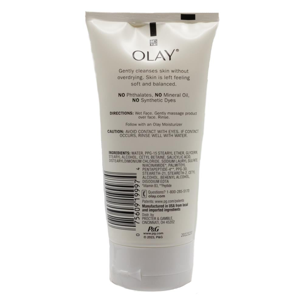 Olay 150ml cream cleanser balancing with collagen peptide for combination dry skin fragrance free (12 pack)