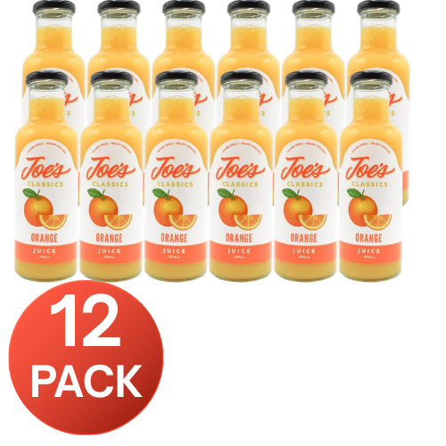 Joe's Classic 350mL Juice Orange (12 Pack)