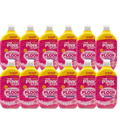 The pink stuff 750ml floor cleaner spray the miracle squirt and mop