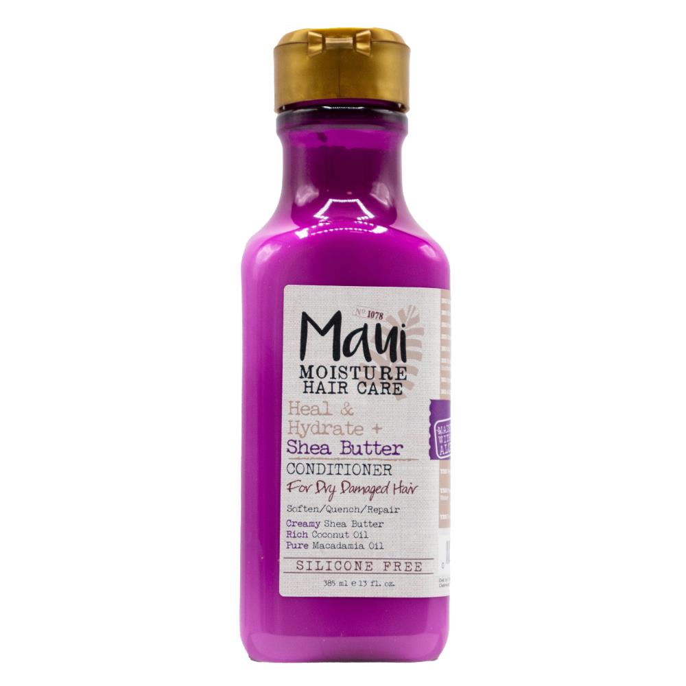 Maui Moisture Heal & Hydrate Conditioner 385mL Shea Butter for Dry & Damaged Hair (4 pack)