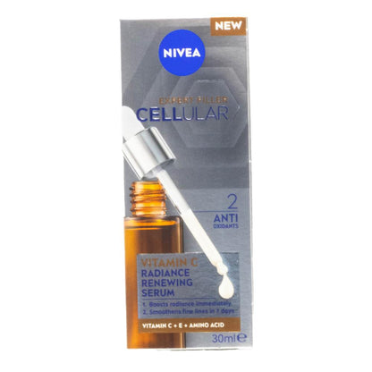 Nivea Cellular Expert Filler Vitamin C Radiance Serum 30mL (6 Pack)
