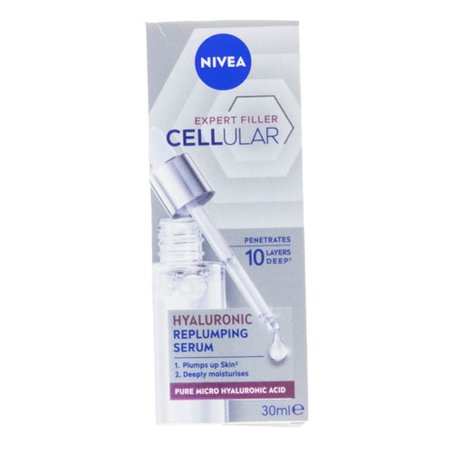 Nivea Cellular Expert Filler Hyaluronic Replumping Serum 30mL (6 Pack)