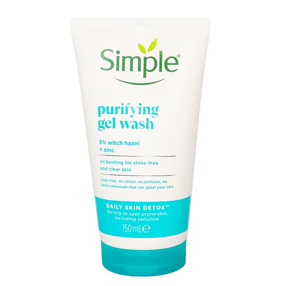 Simple Purifying Face Gel Wash 150mL (6 Pack)