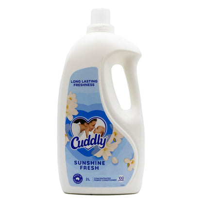 Cuddly Fabric Softener 2L Concentrated – Sunshine Fresh (6 pack)