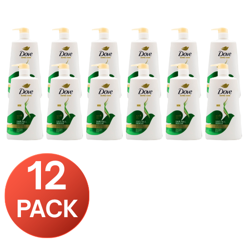 Dove Ultra Care Hair Fall Rescue Shampoo 680mL for Weak & Fragile Hair (12 pack)
