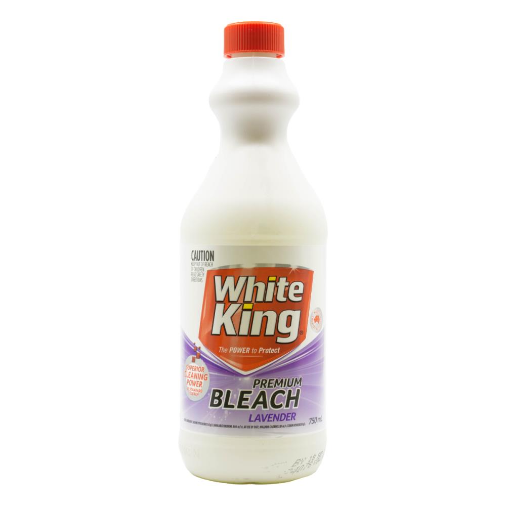 White King Premium Bleach Lavender 750ml (12 Pack)