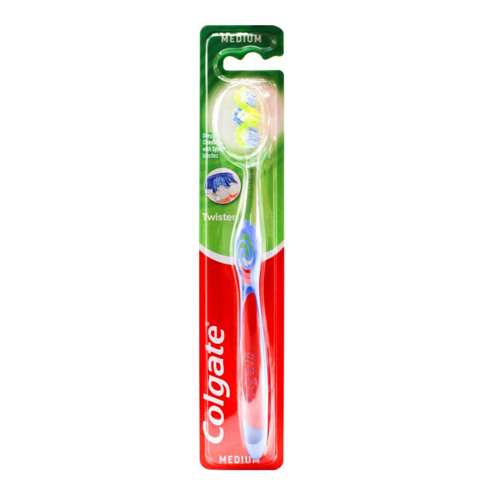 Colgate Toothbrush Deep Cleaning Twister Medium (8 Pack)