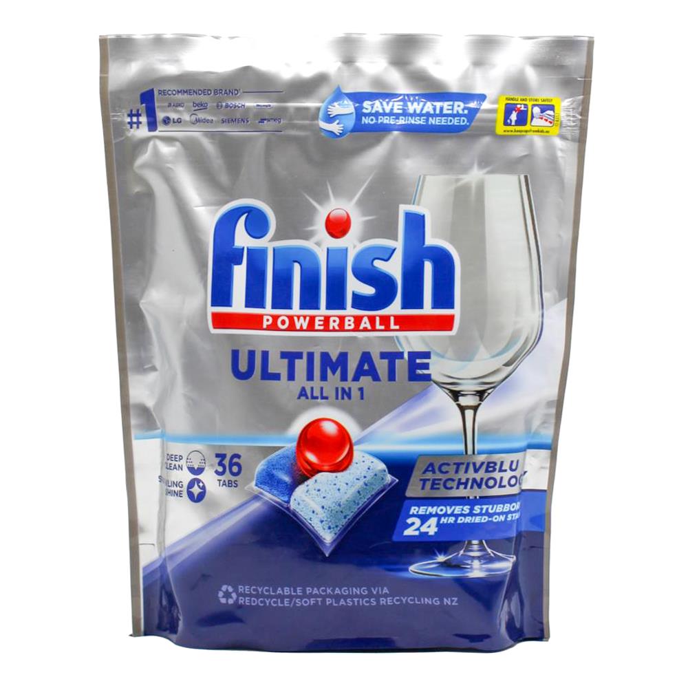 Finish Powerball Ultimate All In 1 Dishwasher Tablets 36 Pack (3 Pack, 108 Tablets)
