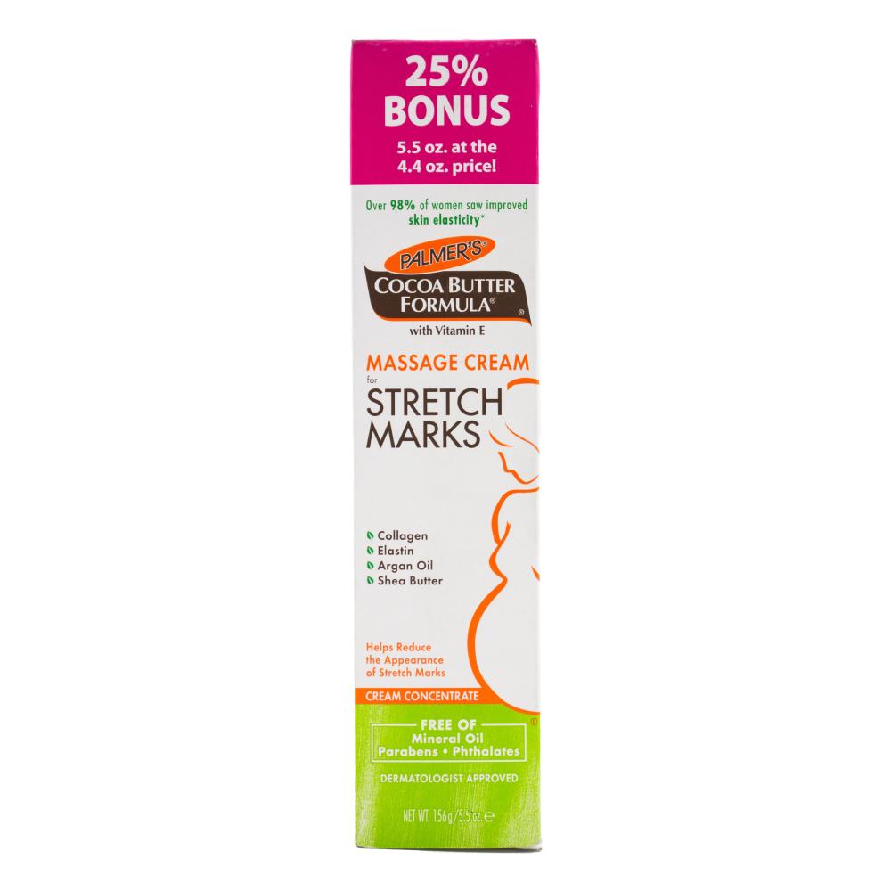 PALMERS 156g MASSAGE CREAM FOR PREGNANCY COCOA BUTTER FORMULA WITH VITAMIN E (6x Pack)