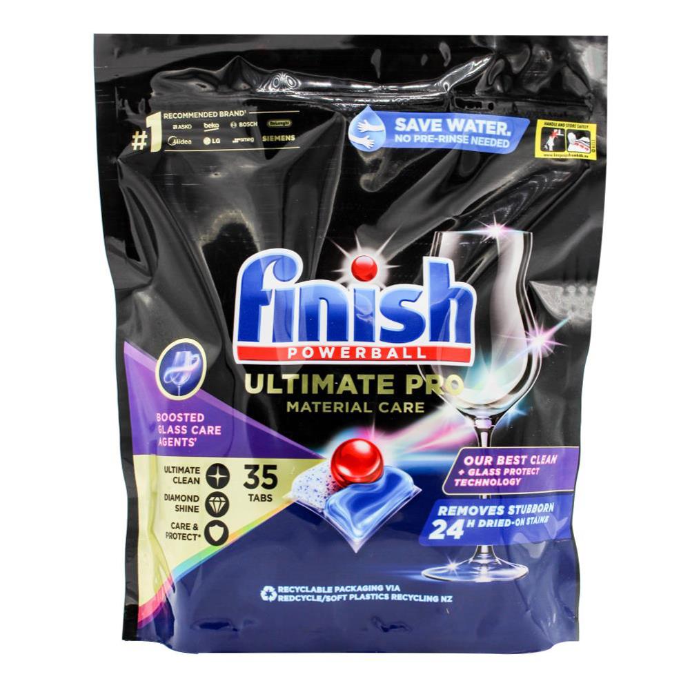 Finish Powerball Dishwashing Tablets Ultimate Pro 35 Pack (7 Pack, 245 Tablets)