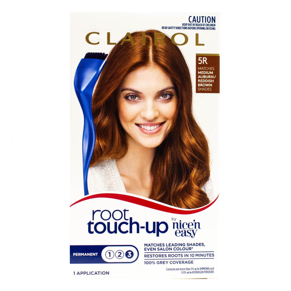 Clairol Root Touch Up Permanent 5r Medium Auburn Reddish Brown (4x Pack)