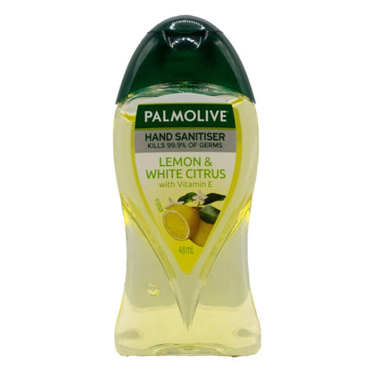 Palmolive Hand Sanitiser Lemon & White Citrus 48mL (8 Pack)