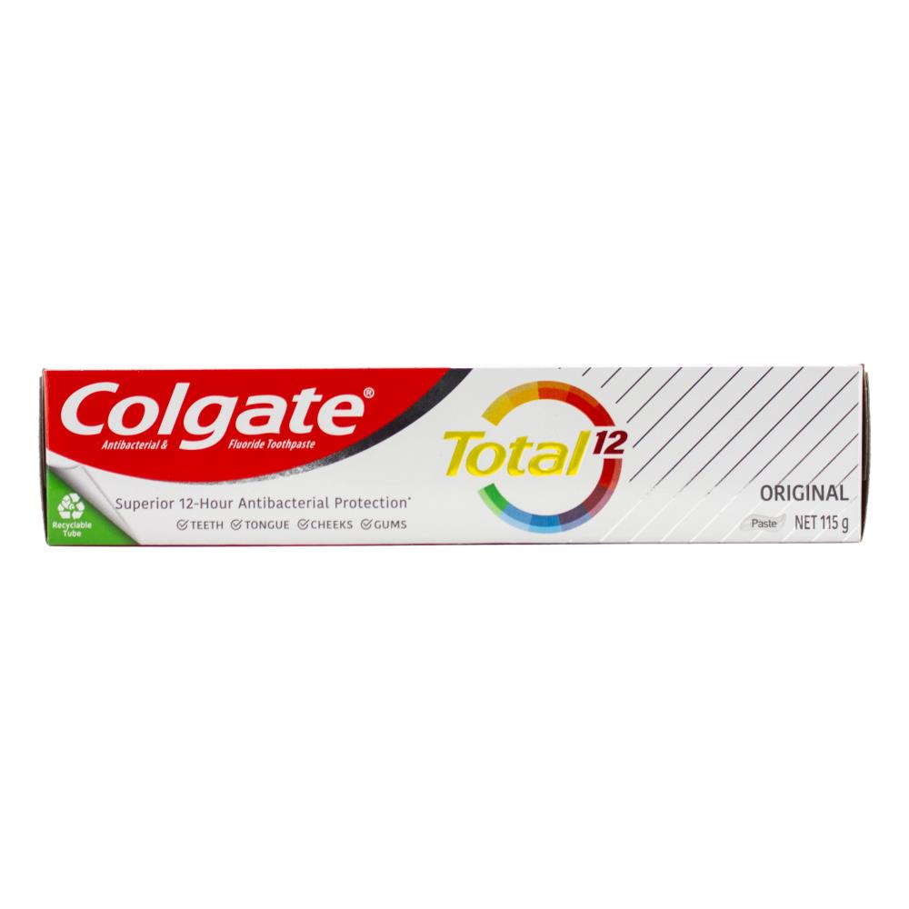 Colgate 115g Toothpaste Total 12 Original (12x Pack)