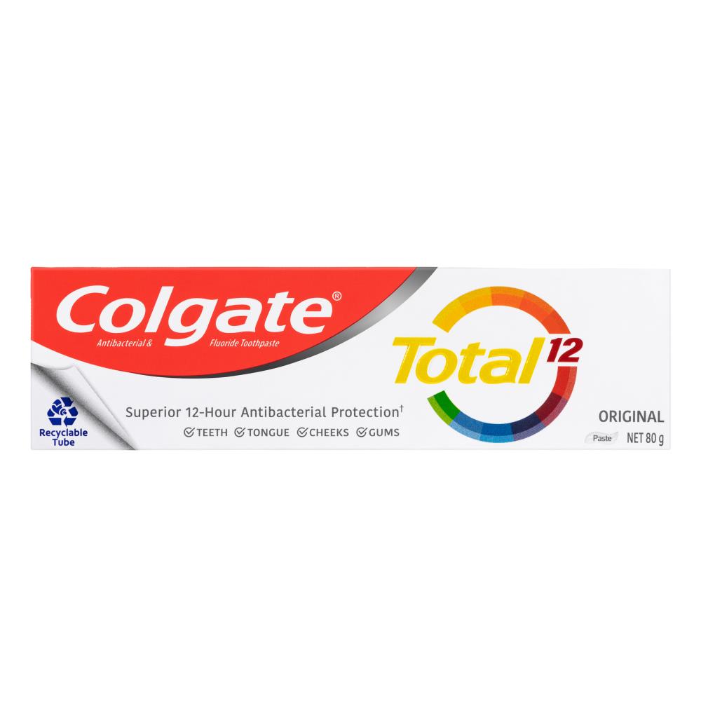 Colgate 80g Toothpaste Total Original (12x Pack)