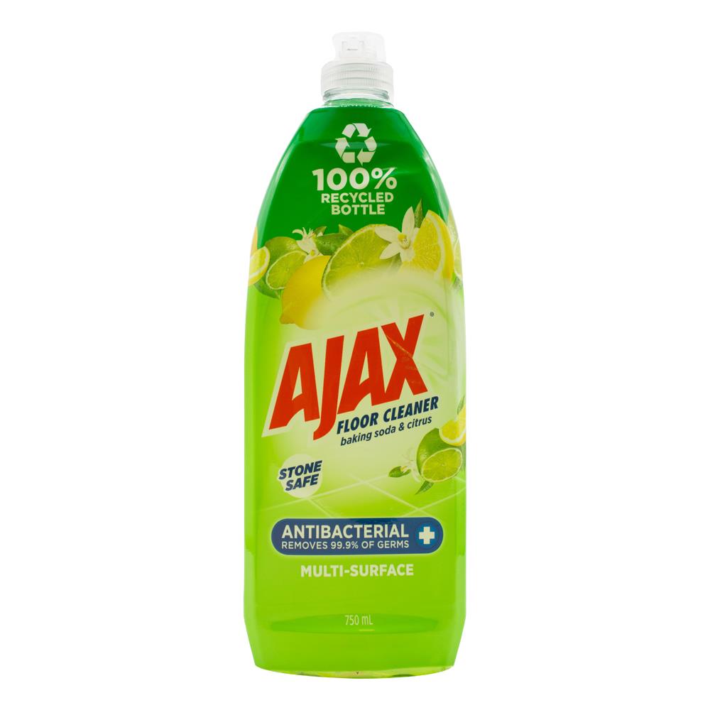 Ajax 750ml Floor Cleaner Baking Soda (8x Pack)