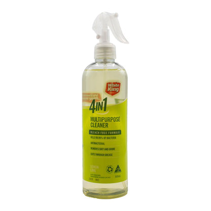 WHITE KING 500mL 4 IN 1 MULTIPURPOSE CLEANER BLEACH FREE FORMULA (6x Pack)
