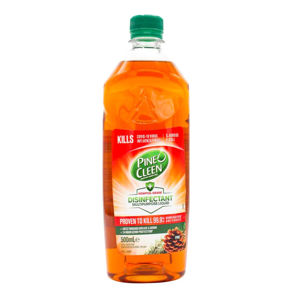 Pine O Cleen 500ml Disinfectant Anti-bacterial Pine (8x Pack)