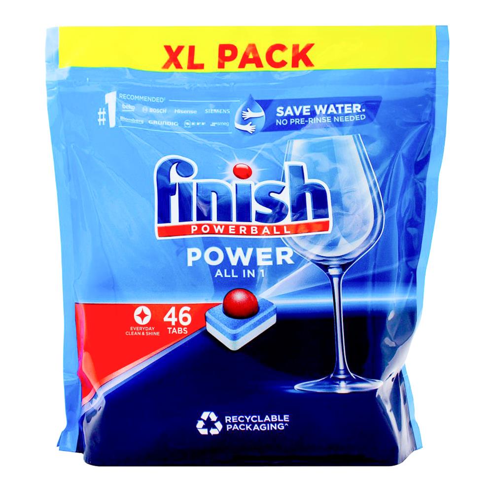 Finish Powerball Dishwashing Tablets Power All in 1 5 X 46pk (230 Tablets)