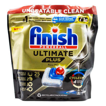Finish Powerball Ultimate Plus All In 1 7 x 25Pk (175 Tablets)