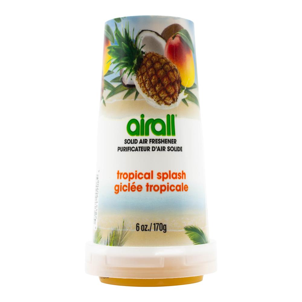 Airall Solid Air Freshener Tropical Splash 170g (12 Pack)