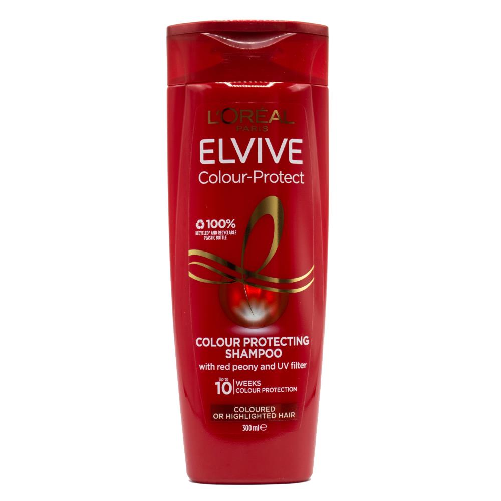 Loreal Shampoo Colour Protect Colour Protecting Coloured Or Highlighted Hair 300ml (6x Pack)