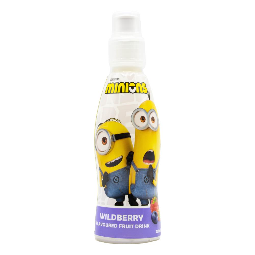 Fruity Burst Minions Wildberry 250ml Bottle (24x Pack)