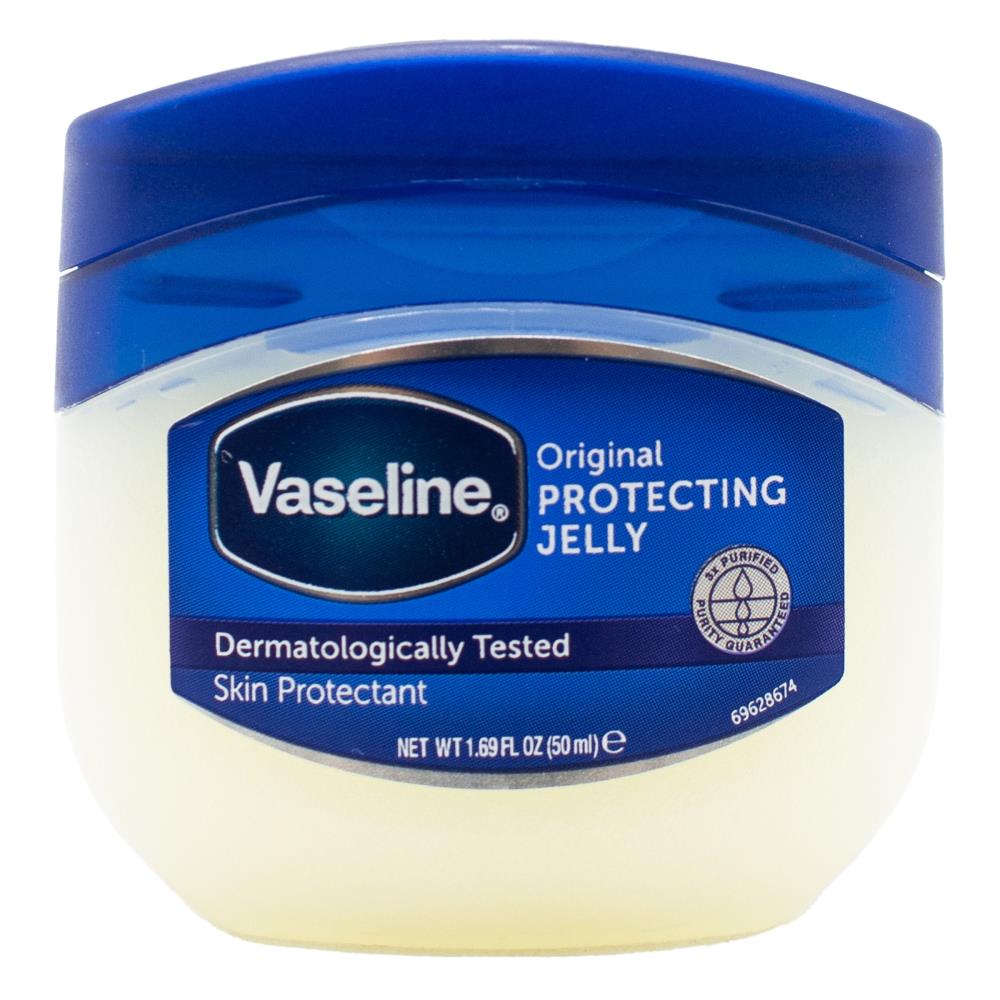 Vaseline 50ml Original Pure Petroleum Jelly (6x Pack)