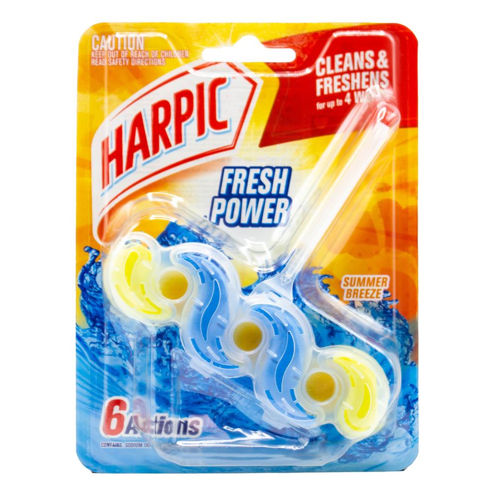 Harpic PK1 Toilet Cleaner Cage 6 Actions Summer Breeze ( 6PK)