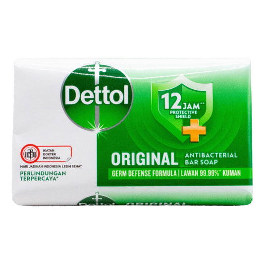 DETTOL PK3 x 100g SOAP BAR ANTIBACTERIAL GERM DEFENSE FORMULA ORIGINAL (24x Pack)