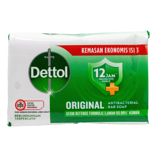 DETTOL 60g SOAP BAR ANTIBACTERIAL GERM DEFENSE FORMULA ORIGINAL (24xPack)