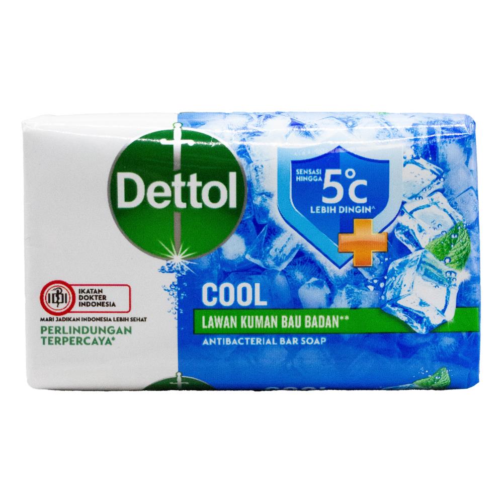 DETTOL 60g SOAP BAR ANTIBACTERIAL COOL MENTHOL AND EUCALYPTUS (24x Pack)