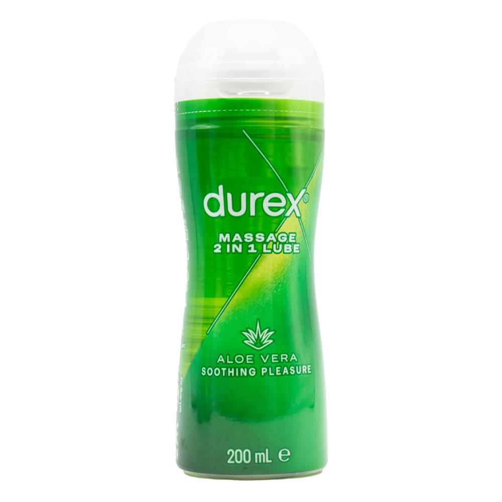 Durex 2 In 1 Lube Aloe Vera Soothing Pleasure 200mL (3 Pack)