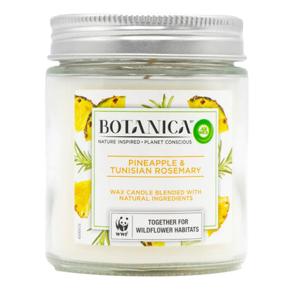 Air Wick 205g Candle Botanica Pineapple And Tunisian Rosemary (3x Pack)