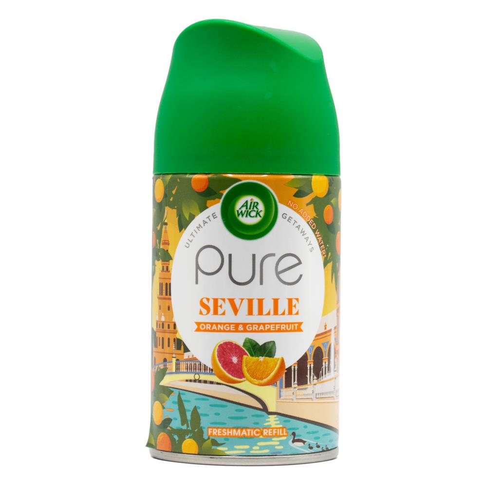 Air Wick 159g Air Freshener Refill Ultimate Getaways Seville Orange And Grapefruit (6x Pack)